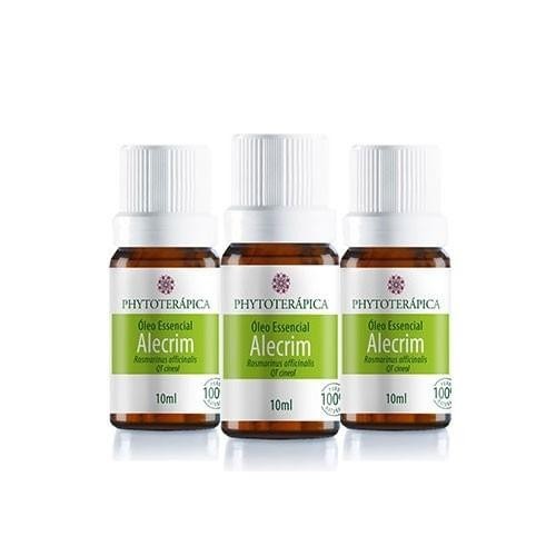 Kit 3x Óleo Essencial de Alecrim (qt. Cineol) - 10ml em Oferta na Shopee