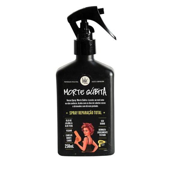 Spray Reparação Total Lola Cosmetics Morte Subita 250ml em Oferta na Shopee