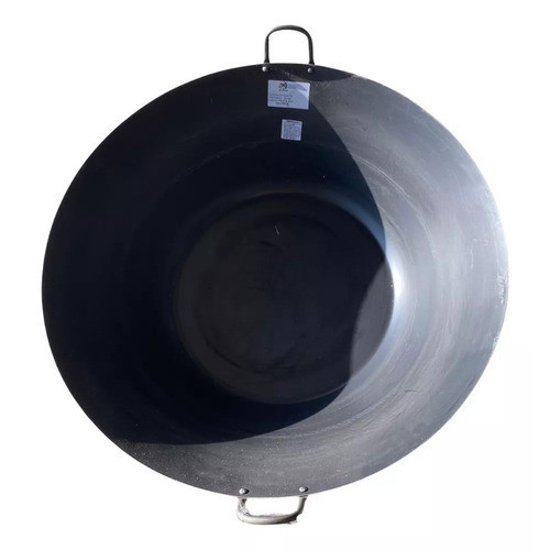 Tacho Beira Alta Preto Aço Carbono 15 Litros 51 Cm Diâmetro