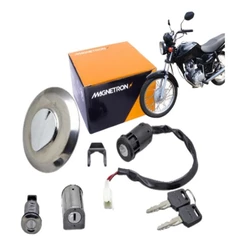 Kit Chave Ignição Cg Titan Fan 125 2005 2006 2007 2008 Original Magnetron