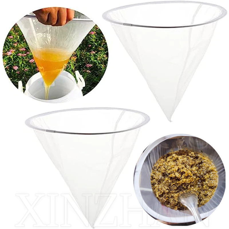 Malha Filtrante De Mel Cônico-Filtro De 150 Malhas De Nylon-Saco Suco-Ferramenta Especial Fina De Extração Recipiente Multifuncional De Resíduos Domésticos
