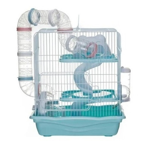 Gaiola Safari Grande P/ Hamster Russo Chines Tubos Transparentes em Oferta na Shopee