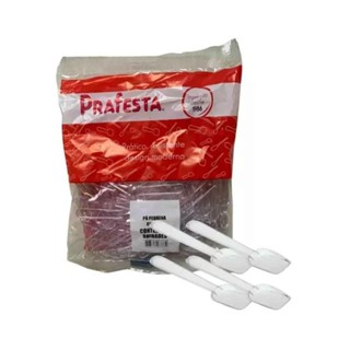 100 Colheres p/ Sorvete Pá Pequena Cristal Colorida ou Branca 100, 200, 300, 400 ou 500 em Oferta na Shopee