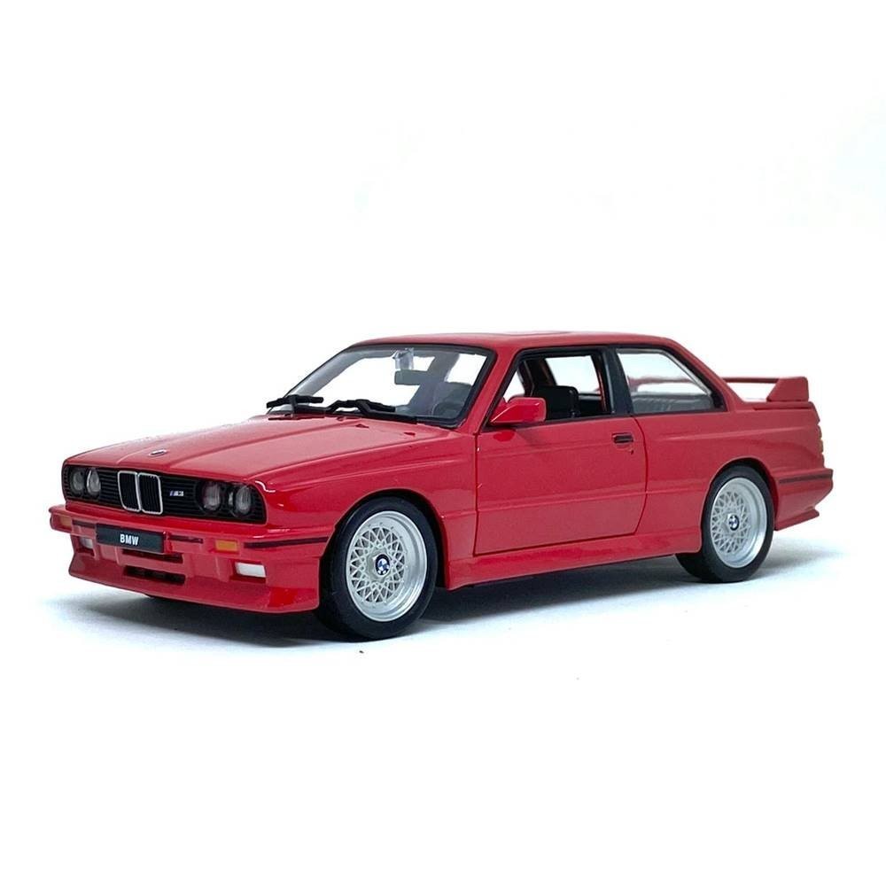 Miniatura Carro BMW 3 Series M3 (1988) - Vermelho - 1:24 - Burago