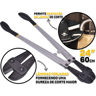 Alicate Tesoura Corta Vergalhão Cadeado Ferro 24 Polegadas Profissional Stanley	 em Oferta na Shopee