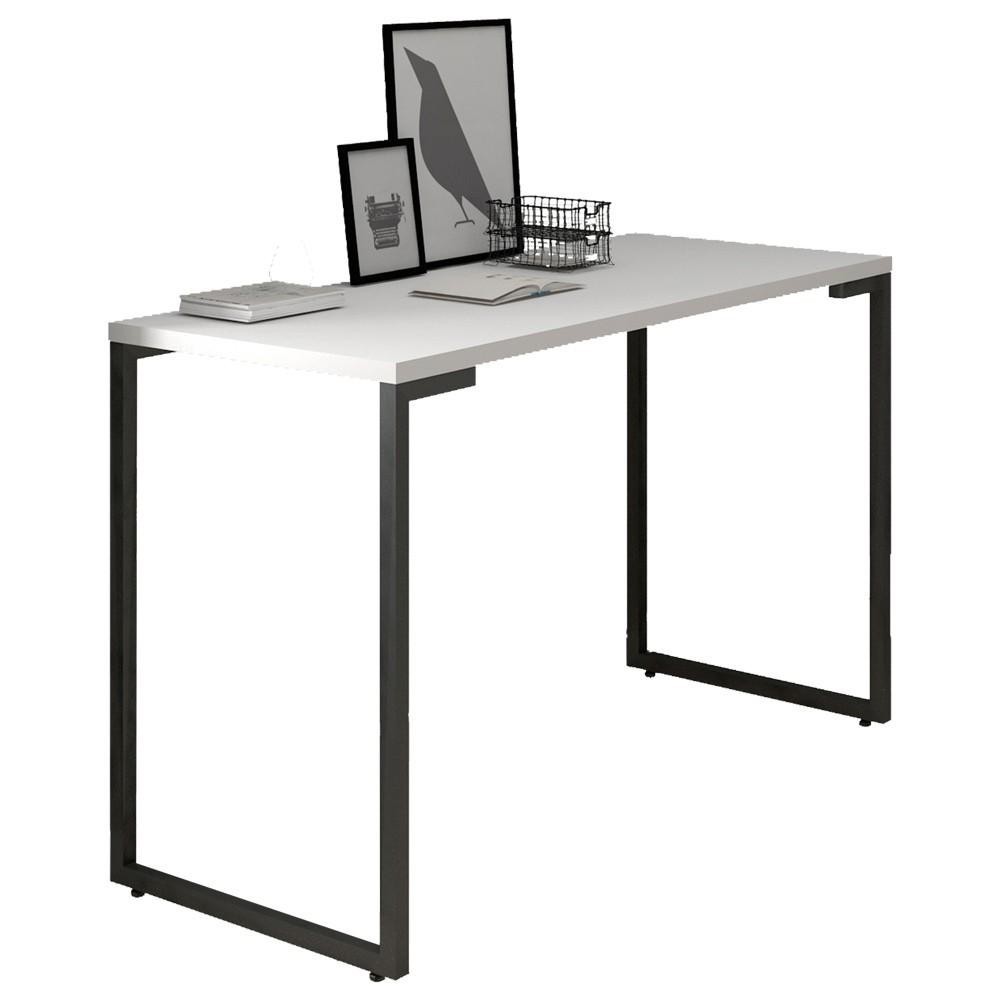 Mesa Para Computador Escrivaninha Porto 120cm Branco - Fit Mobel