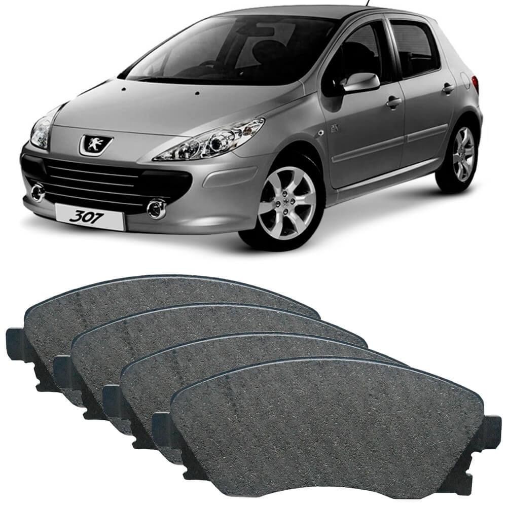 Detalhes do Kit Pastilha Freio Peugeot 307 2001 A 2012 Dianteira Syl
