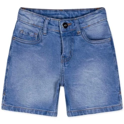 Bermuda Jeans Infantil Feminina Lilica