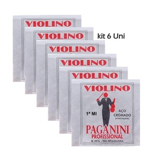 Corda Violino Mi  Paganini 6 Unidades