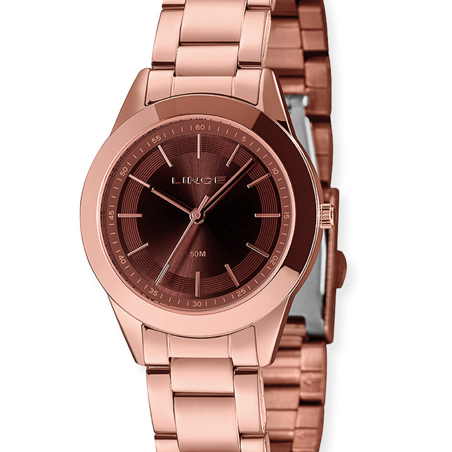 Detalhes do KITRELÓGIO LINCE FEMININO ROSE GOLD  LRR4745L M1RX