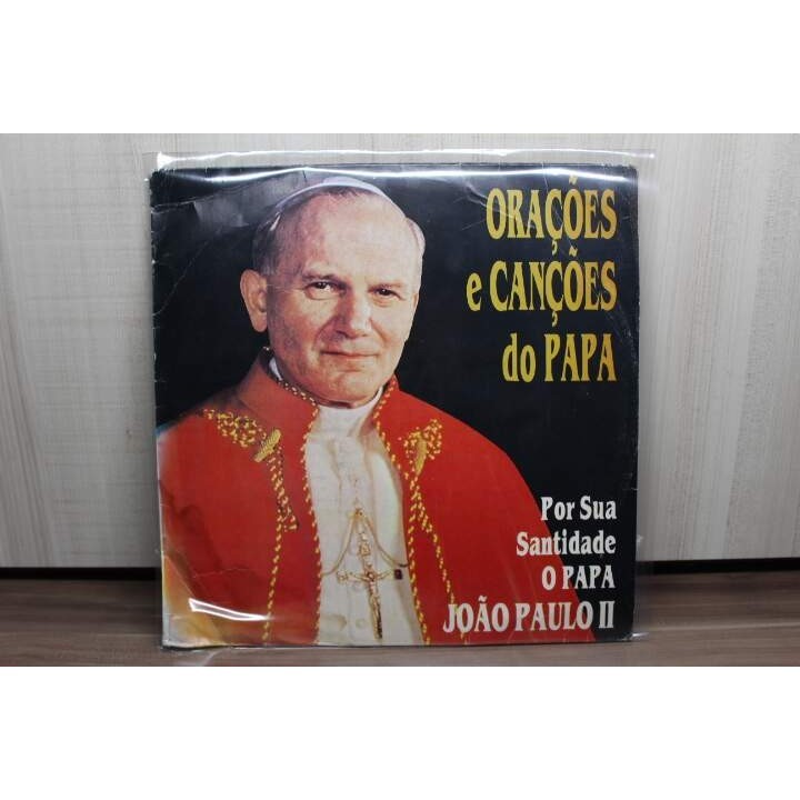 LP Papa João Paulo 2 - Orações e Canções do Papa