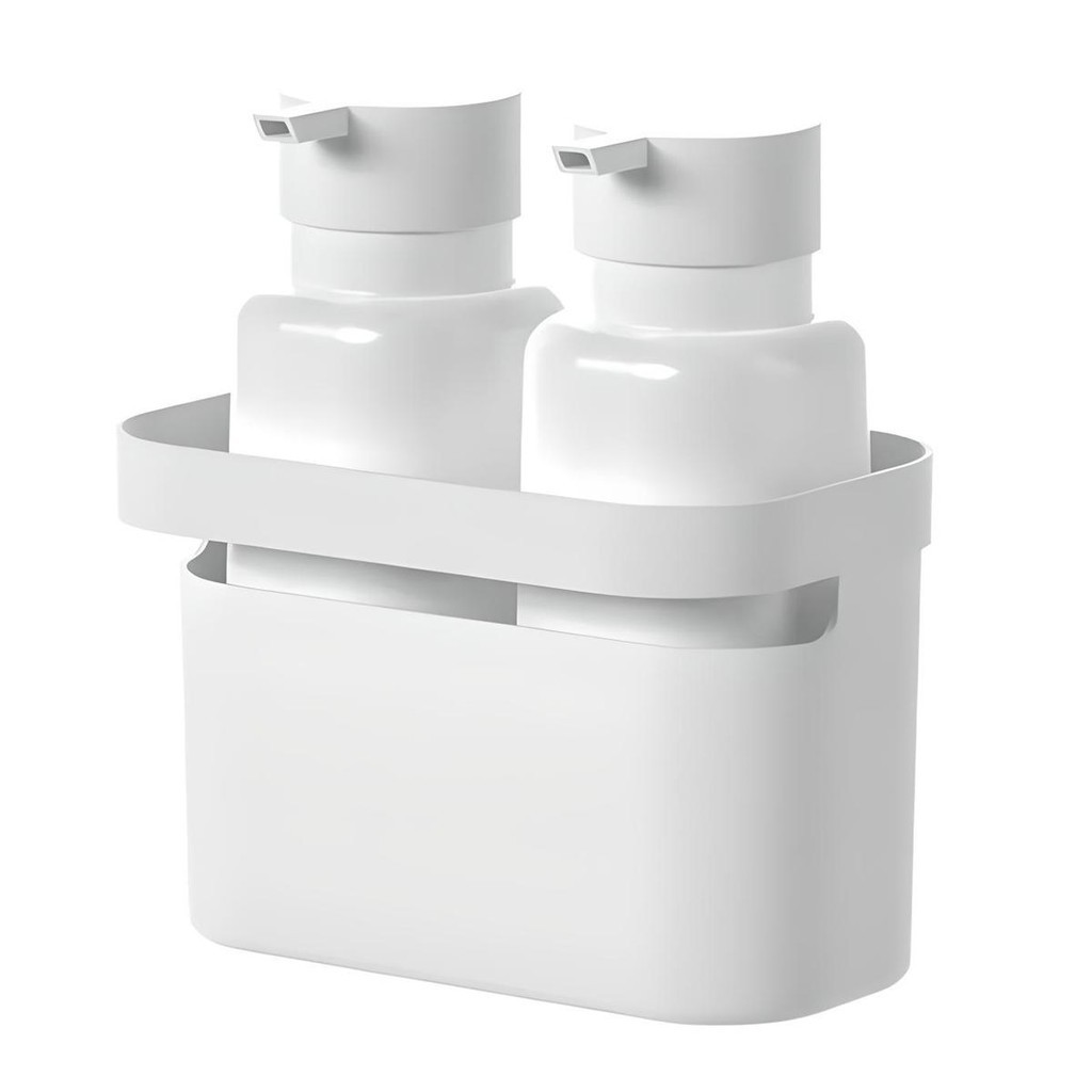Conjunto Dispenser e Organizador Flow Branco - Ou