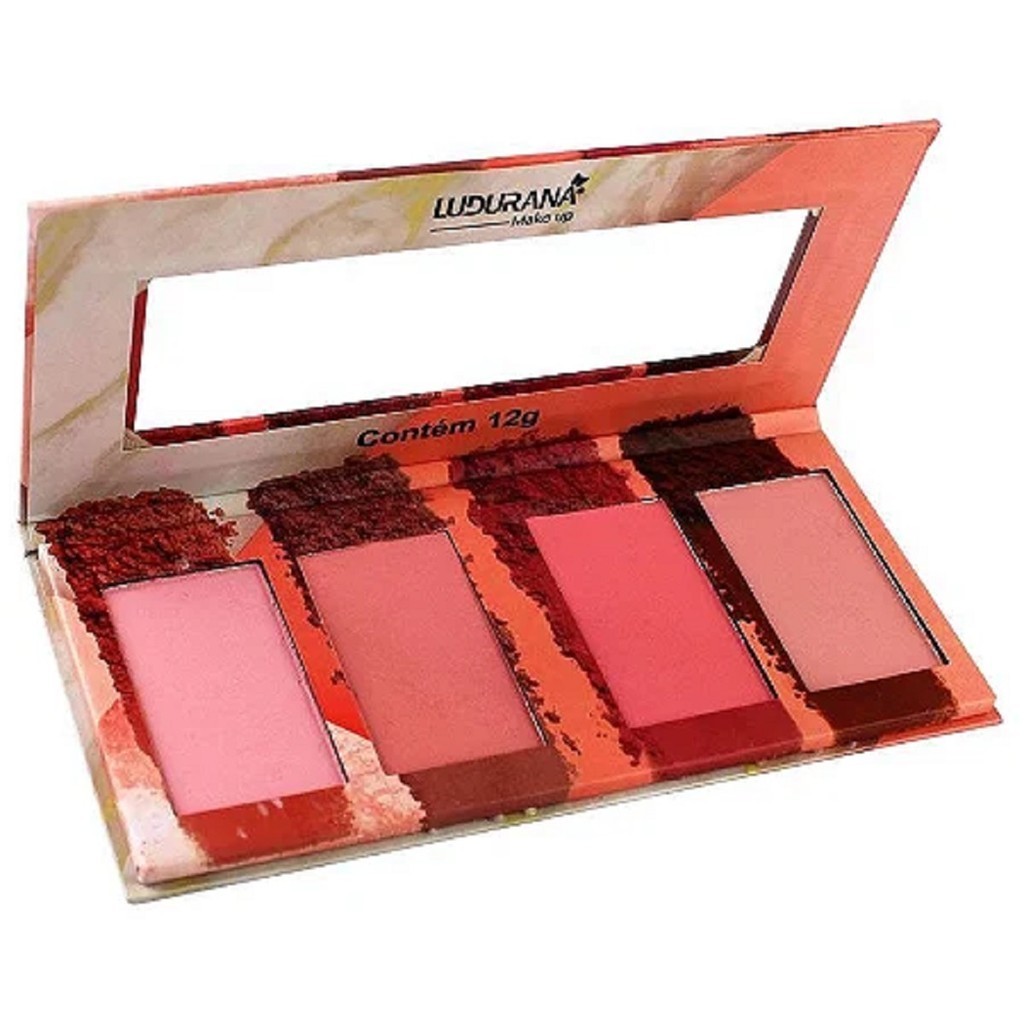Quarteto De Blush- Tons Rosados - Ludurana em Oferta na Shopee