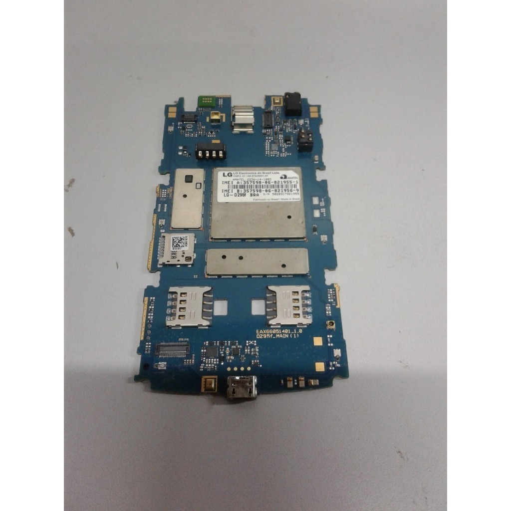 Placa Mãe Com Defeito LG G2 Lite D295f -não Liga-
