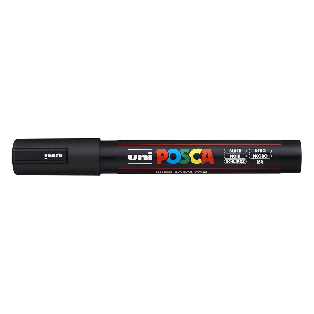 Caneta Posca Uni-ball PC-5M - Preta