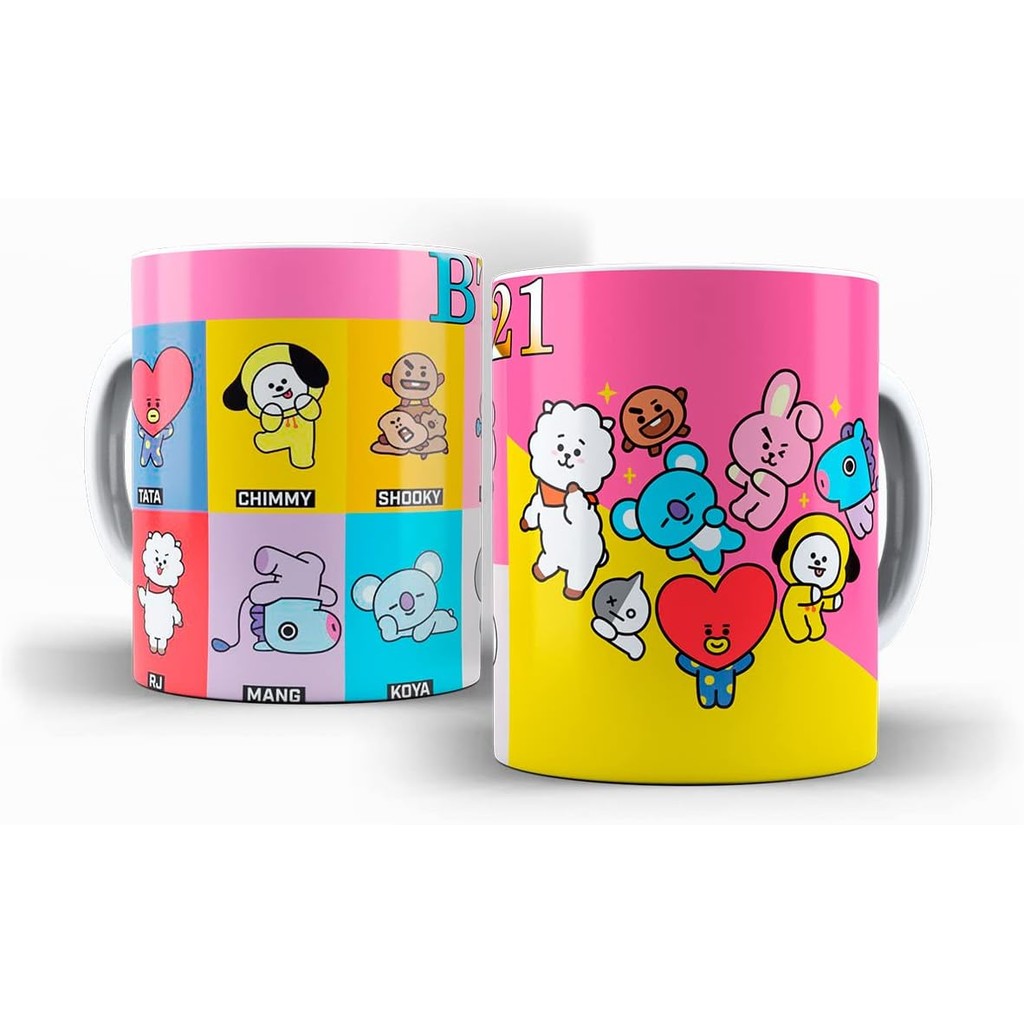 Caneca BTS Jungkook 325ml Porcelana Kpop Army Presente Criativo Fã Estampa Exclusiva
 em Oferta na Shopee