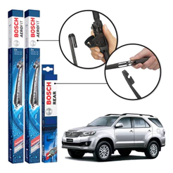 3 Palhetas Limpador Diant /traseiro Hilux Sw4 2005 A 2015