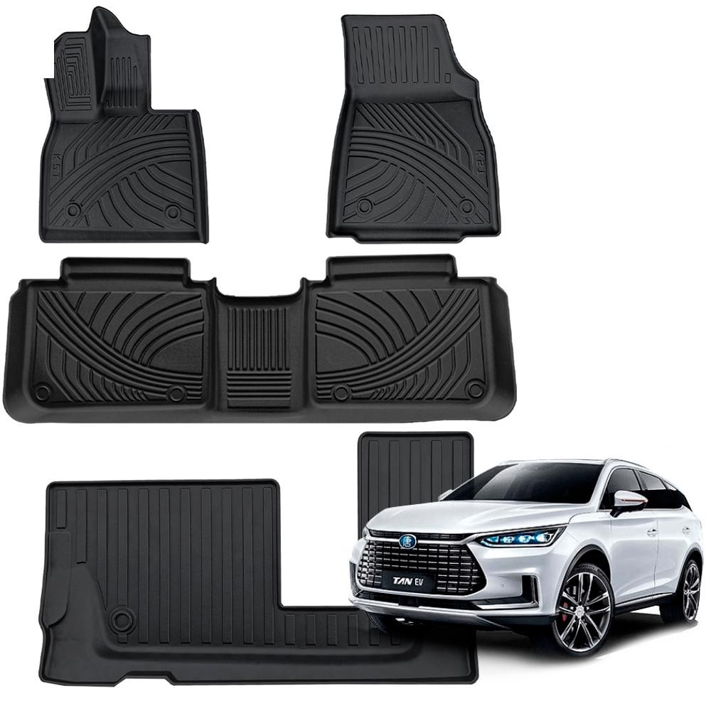 Tapete Automotivo Bandeja Antiderrapante Protetora De Borracha Para Carro BYD Tan Conjunto 4 Peças em Oferta na Shopee