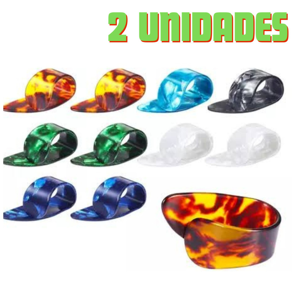 kit com 2 Dedeiras Dedeira para violao violão aço nylon 7 cordas viola caipira em Oferta na Shopee
