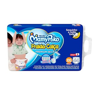 Fralda Calça MamyPoko Super Seca Tamanho XXG 48 Unidades Descartáveis