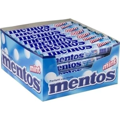 Drops Mentos Menta Van Melle Com 16 Unidades De 37,5g