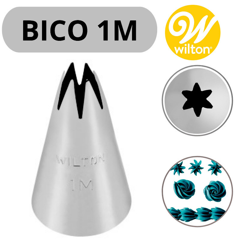 Bico De Confeitar 1m Wilton Original + 1 Saco de Confeitar