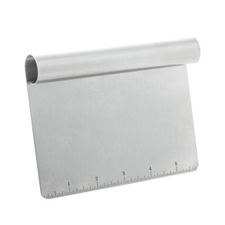 Espátula Wolff para Cortar e Raspar Alimentos de Aço Inox