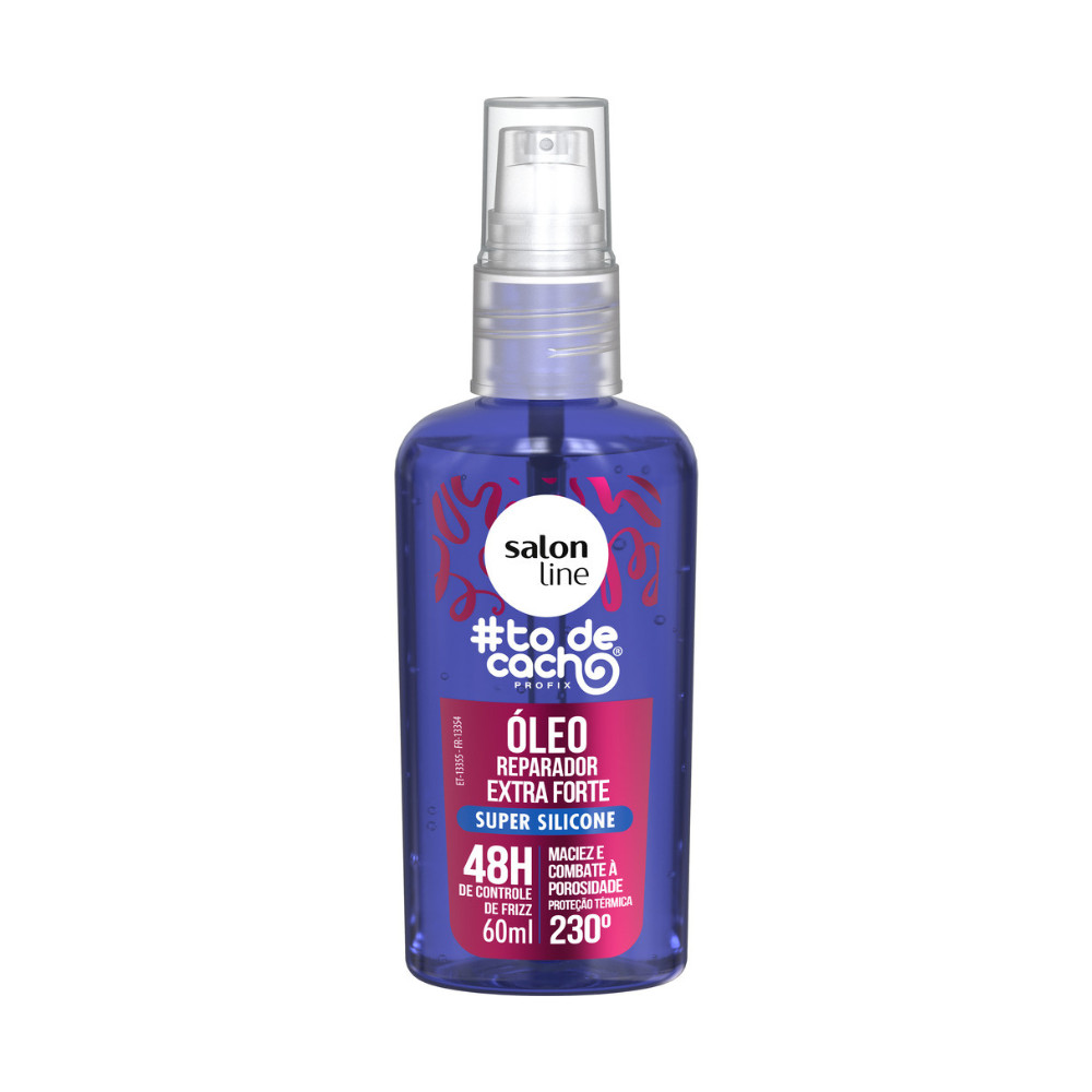 Óleo Reparador Extra Forte To De Cachos Salon Line 60ml - Beauty
