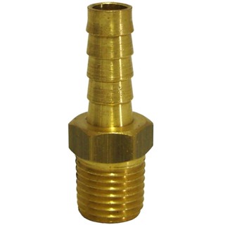 Espigão fixo (macho) rosca 3/8 npt p/ mangueira 5/16 Arcdal