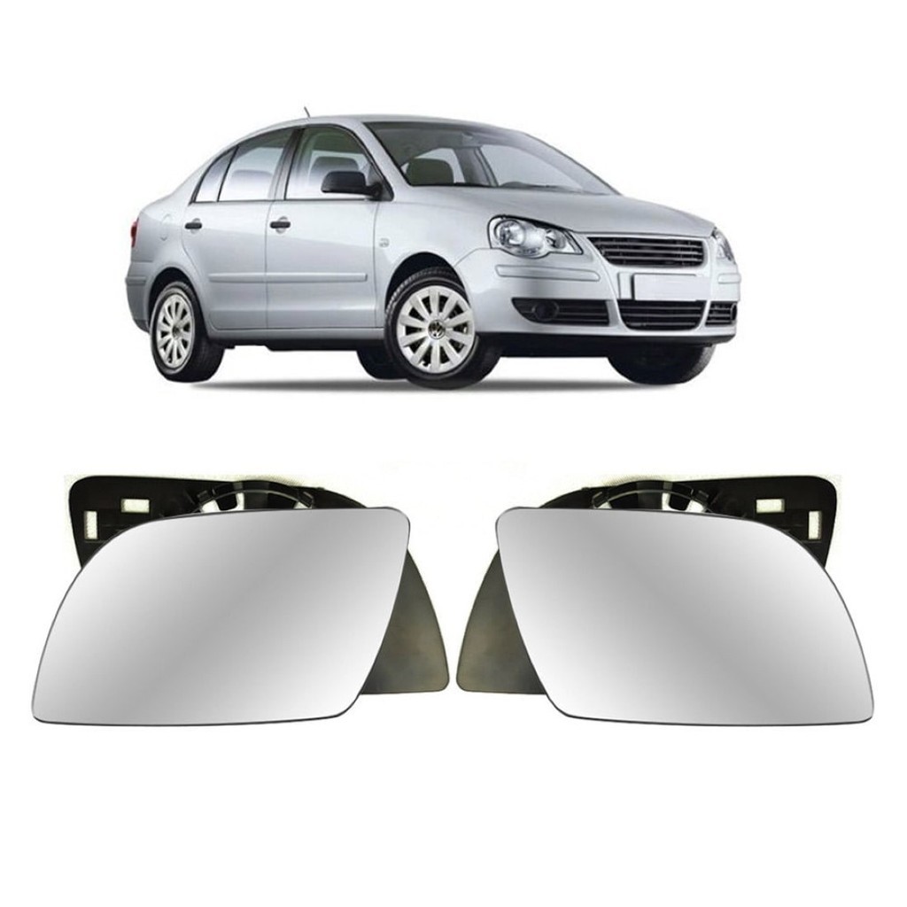 Par Lente Retrovisor Vw Polo 2002 a 2011 Dir / Esq