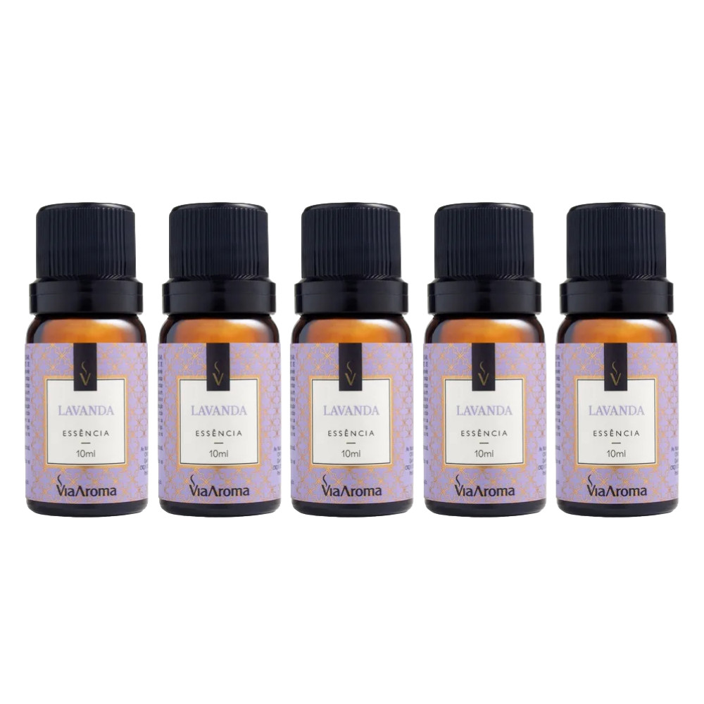 Imagem 5 Essências Aromatizador Difusor Elétrico 10ml Via Aromas