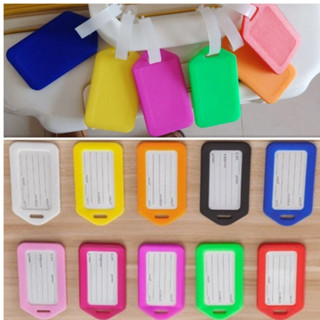 10 Unidades Tag de Identificação Etiquetas p/ Mala Bagagem Viagem - Travel Luggage Tag em Oferta na Shopee