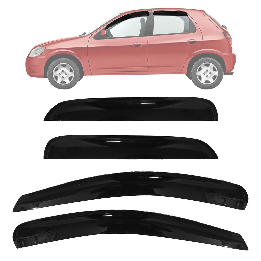 Calha De Chuva GM Celta 2000 2001 2002 a 2013 2014 2015 2016 em Oferta na Shopee