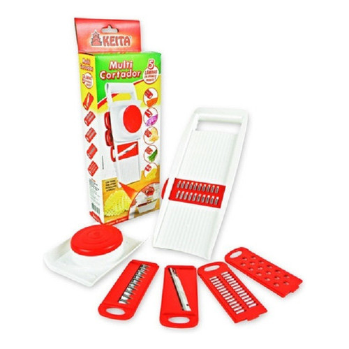 Fatiador Ralador Legumes Queijo 5 Em 1 Picador Mandolin em Oferta na Shopee