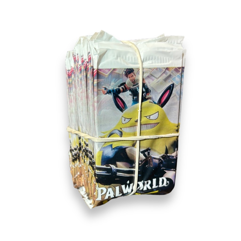 Kit 200 Cards Palworld Jogo Game Duelar Bafô 50 Pacotinhos