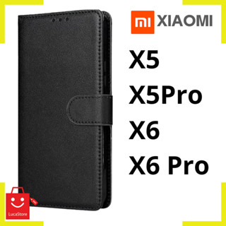 Capa Capinha Carteira Flip Cover Para Xiaomi Poco X5/X5Pro/X6/X6 Pro em Oferta na Shopee