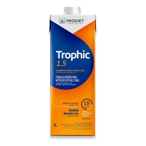 Kit 6 Un Trophic 1.5 1 Litro Dieta Enteral Prodiet