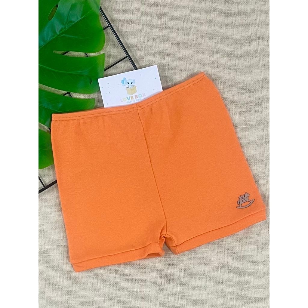 Shorts Infantil Up Baby Verão Menino - Laranja