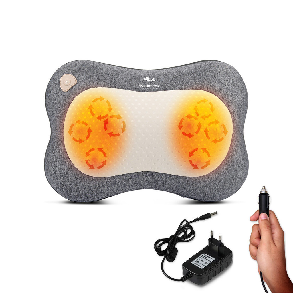 Almofada Massageadora Shiatsu Aquecimento Smart Relaxmedic