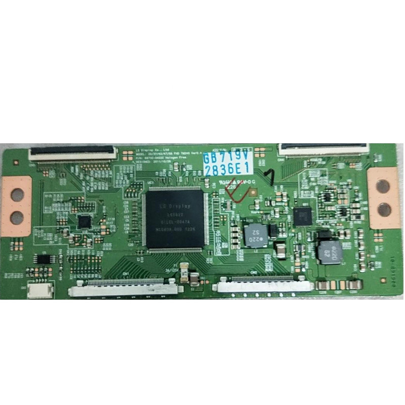 Placa lógica Toshiba 47ZD300C: tela 6870C-0402C: LC470EUF (PE) (F1)