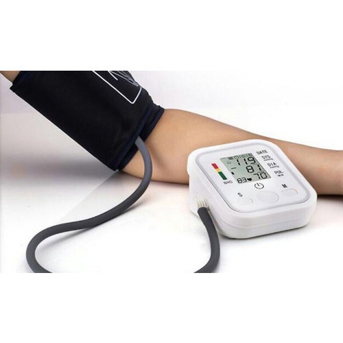 Aparelho Medidor De Pressão Arterial Digital De Braço Alta Precisão Com Instrução de Voz em Oferta na Shopee