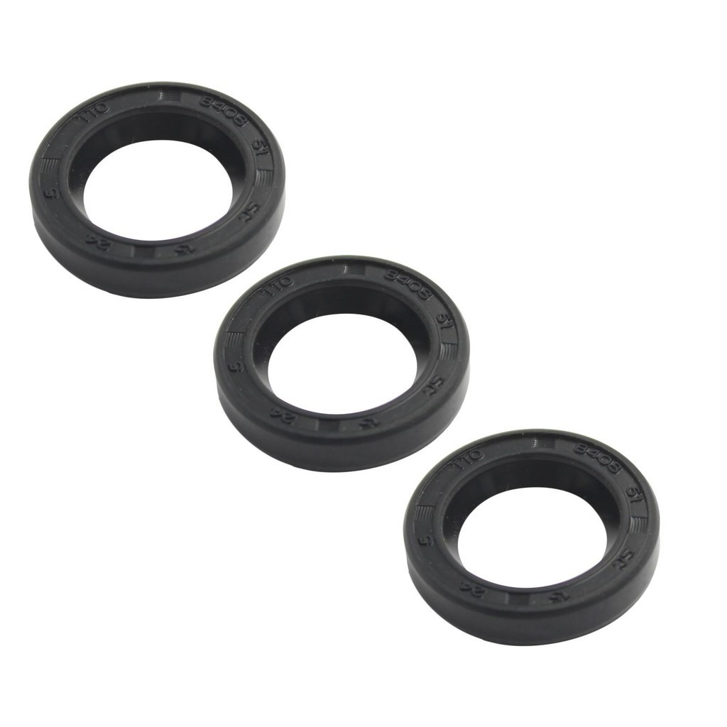 Kit C/3 Retentores do Pistão 15x24x5 P/ Lavadora Ipc Pw-c45 Original