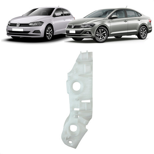 Guia Suporte Ld Parachoque Dianteiro Original Polo 2018/2025 em Oferta na Shopee