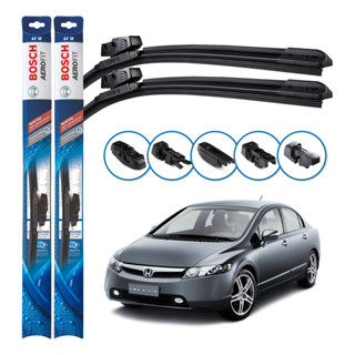 Par Palheta Parabrisa Bosch Civic 2007 2008 2009 2010 2011 Bosch em Oferta na Shopee