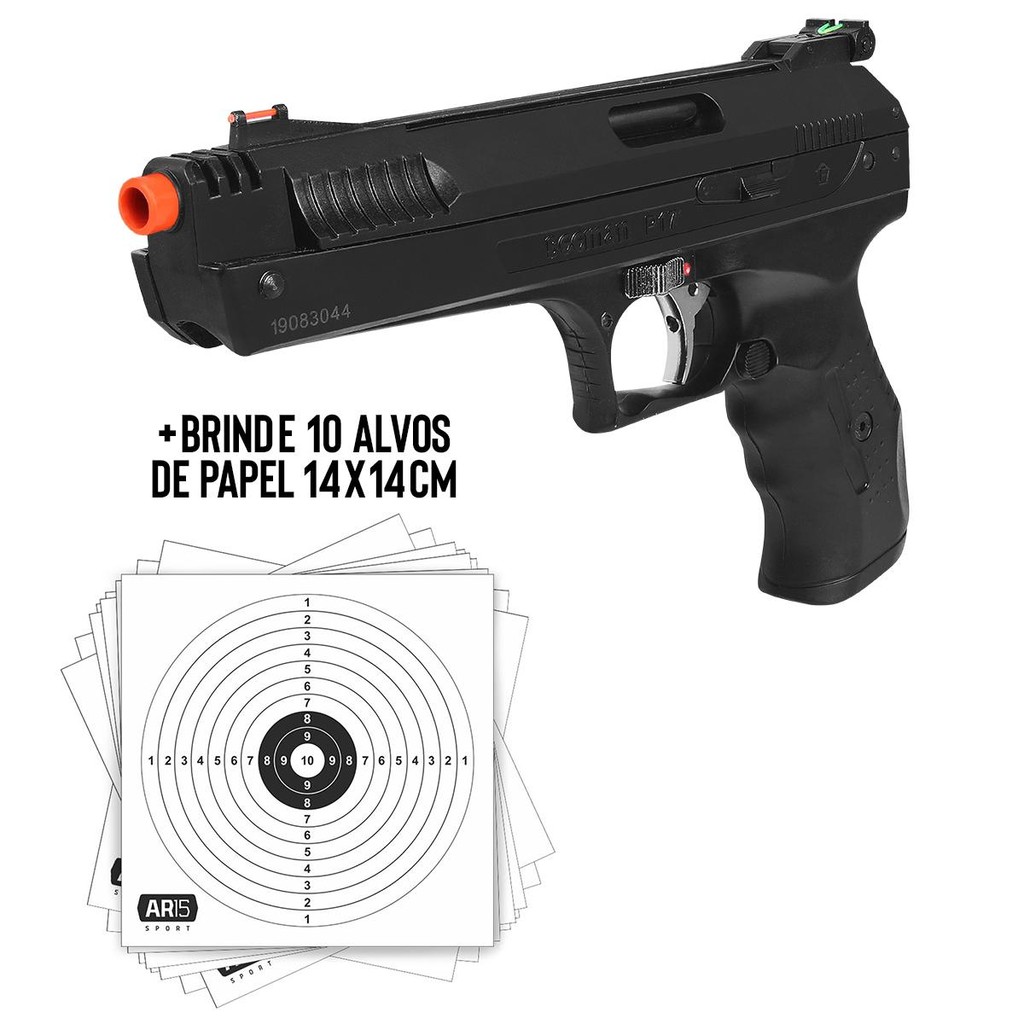 PISTOLA DE PRESSÃO BEEMAN 2004 4.5MM em Oferta na Shopee