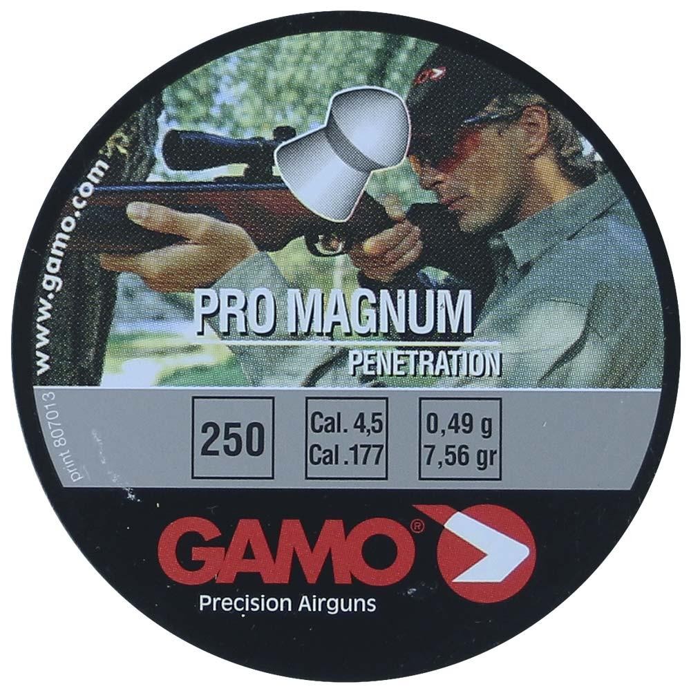 Chumbinhos 4.5mm Caça Penetração Lata Gamo Pro Magnum 250un - Sports & Outdoors