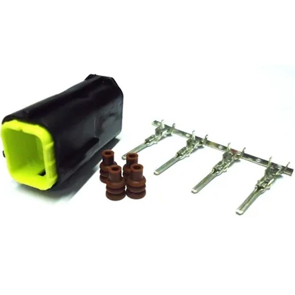 Kit Conector 04 Vias Sonda Lambda Brava Tempra Uno R19 1304k