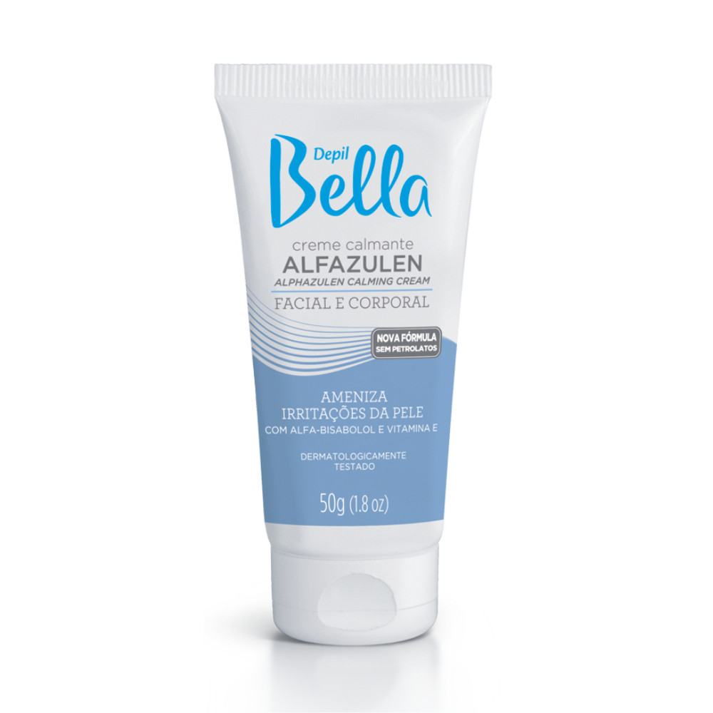 Creme Calmante Pós Depilação Facial Corporal Depil Bella 50g - Beauty