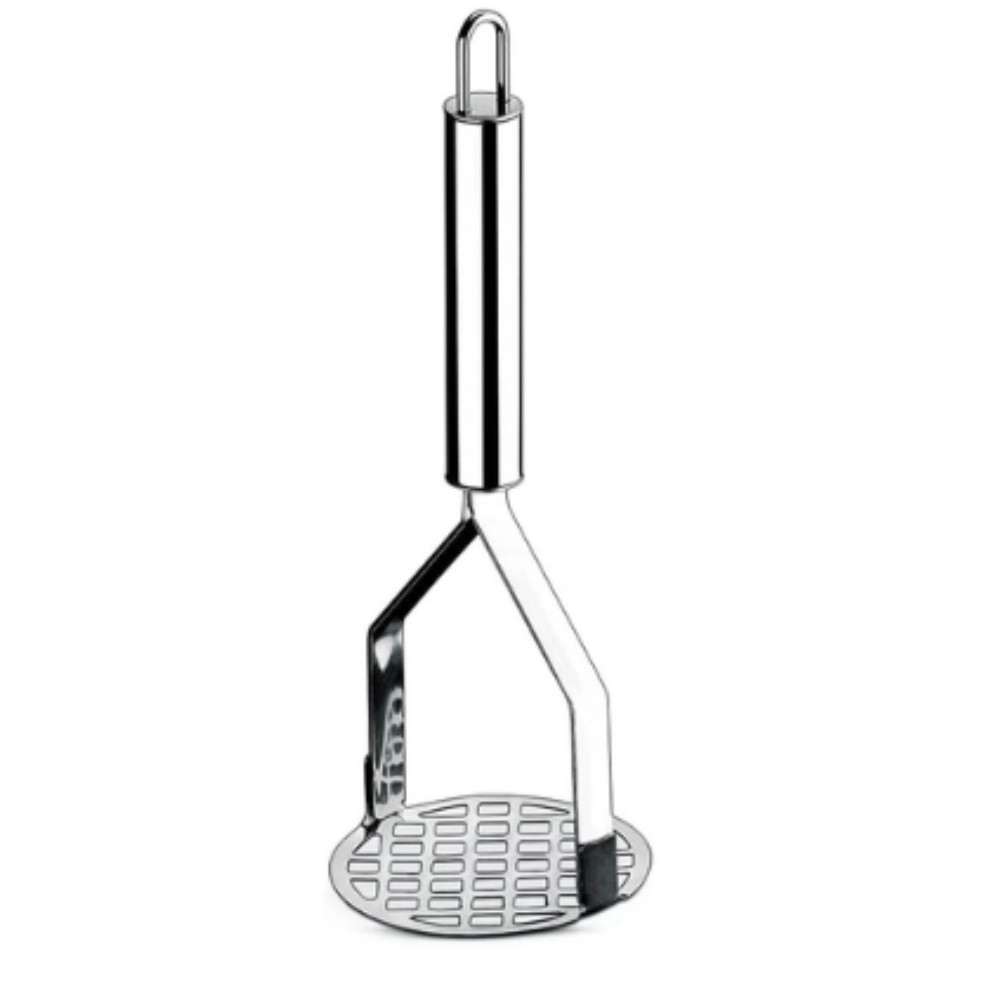 Amassador Batatas Espremedor Manual Legumes e frutas Multiuso Aço Inox Com Cabo Cozinha