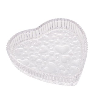 Petisqueira Lyor Cute Hearts de Cristal 18,5cm x 3,5cm